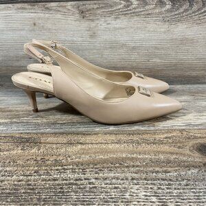 COACH Jillian Slingback Heels Women's B Beachwood.